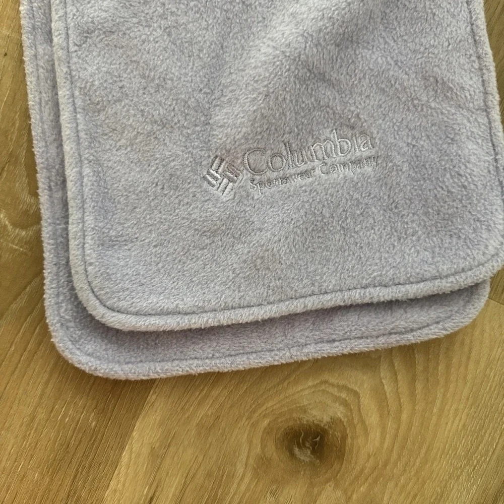 Columbia Fleece Scarf Light Purple